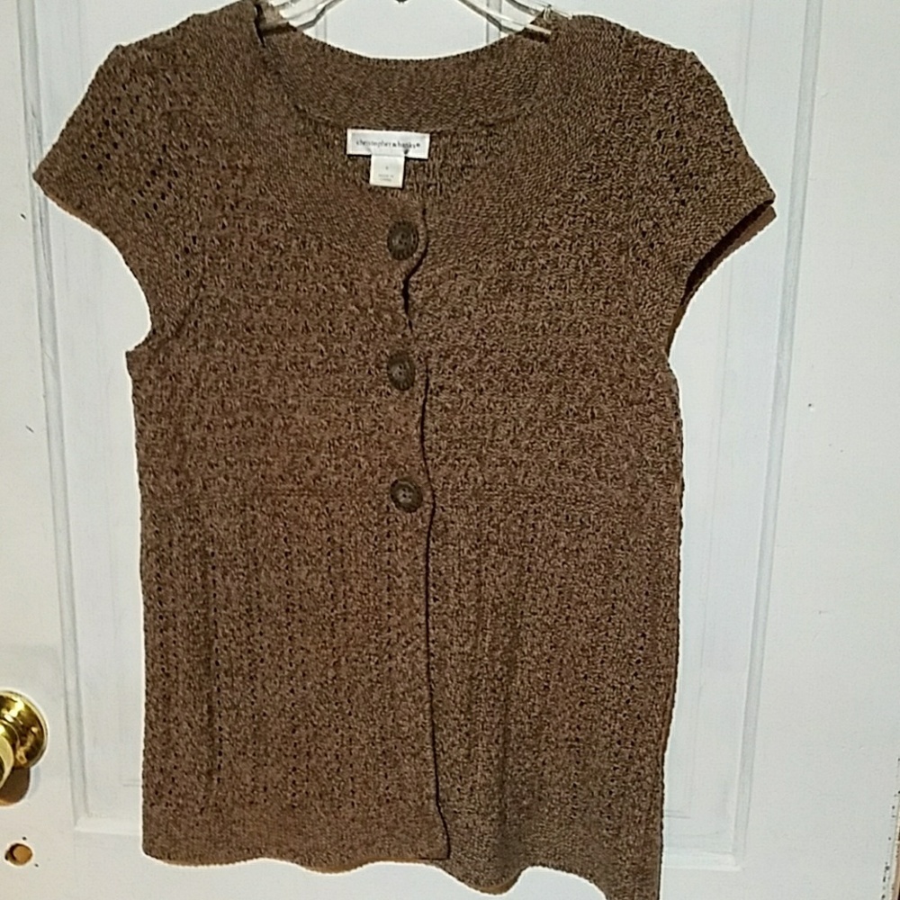 #054 Christopher & Banks Small Cardigan